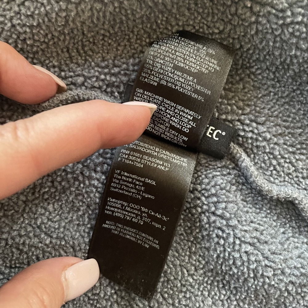 The North Face Gray Plaid Ski Jacket - Picture 10 of 16